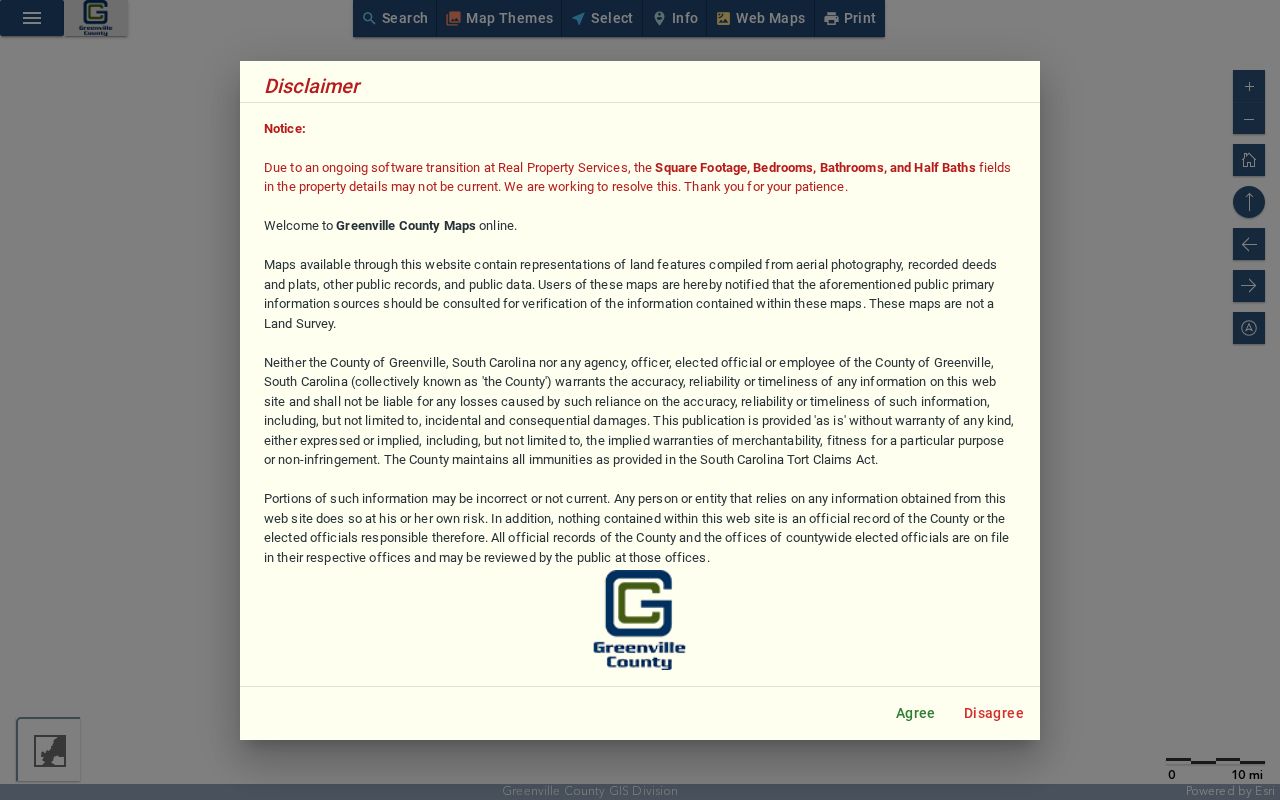Taylors neighbors Greenville County Maps parcel viewer